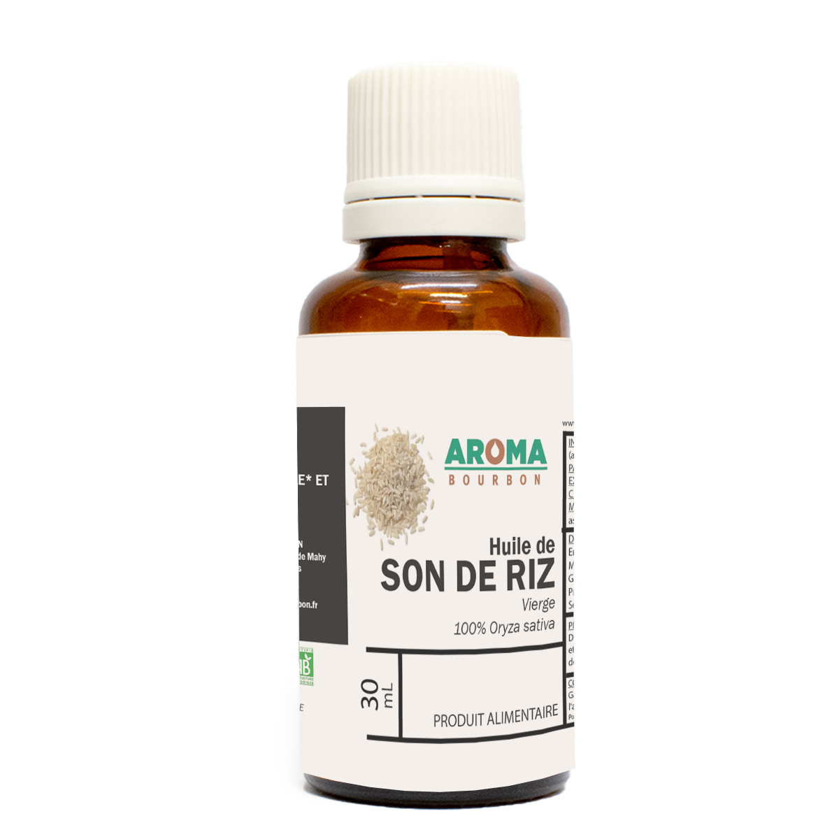 SON DE RIZ - HUILE VÉGÉTALE 